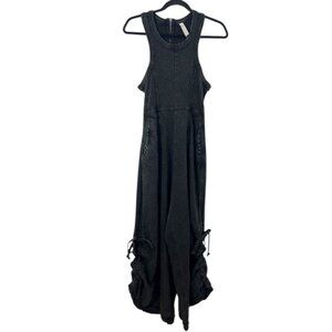 Anthropologie Daily Practice Horizon Jumpsuit Black Small Pre-Loved